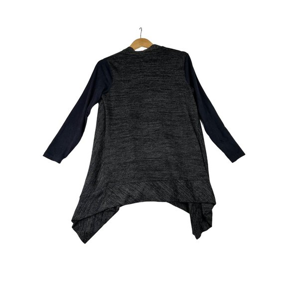 LOGO by Lori Goldstein Zip Up Sweater sz‎ XS Grey - Picture 4 of 7